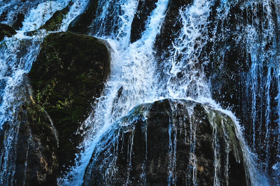 Nature river cascade