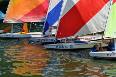 Yacht travel summer