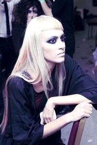 Hairshow fringe backstage