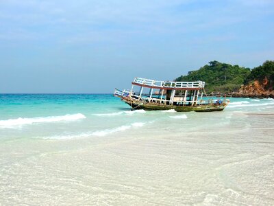 Beach summer sea photo