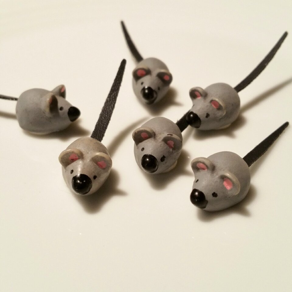 Funny plastic figures