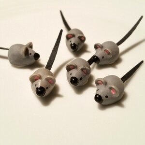 Funny plastic figures