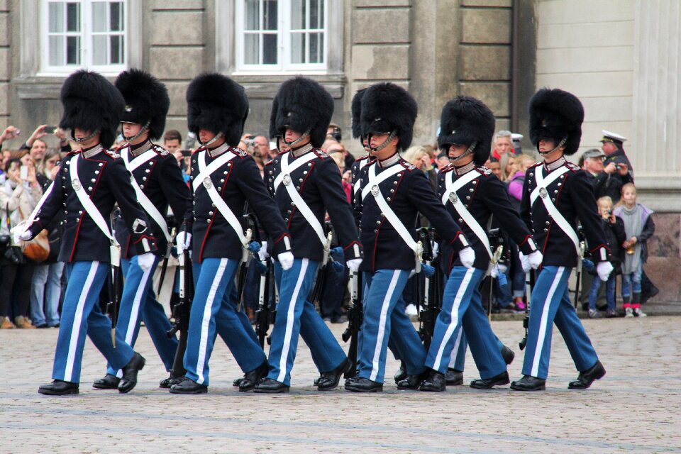 Amalienborg palace copenhagen denmark photo