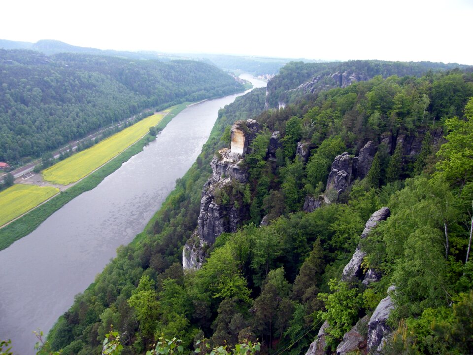 Elbe river nature conservation