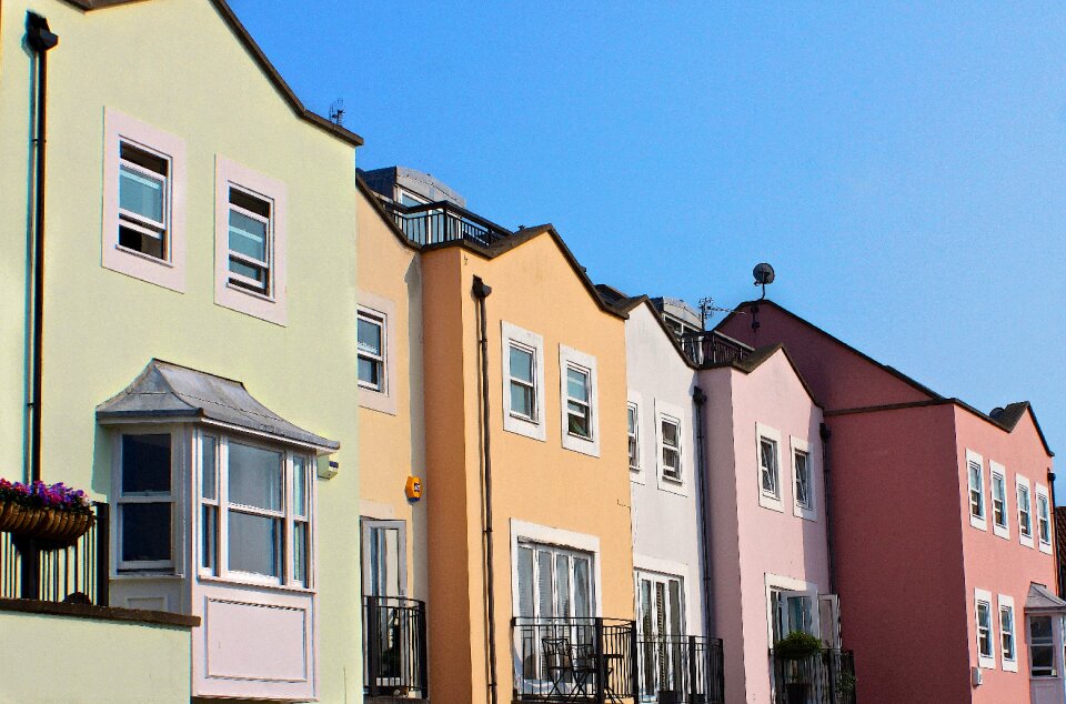 Homes residential row