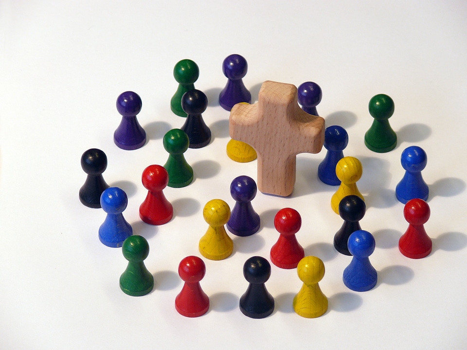 Christianity faith house circle
