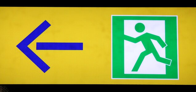 Door emergency brand