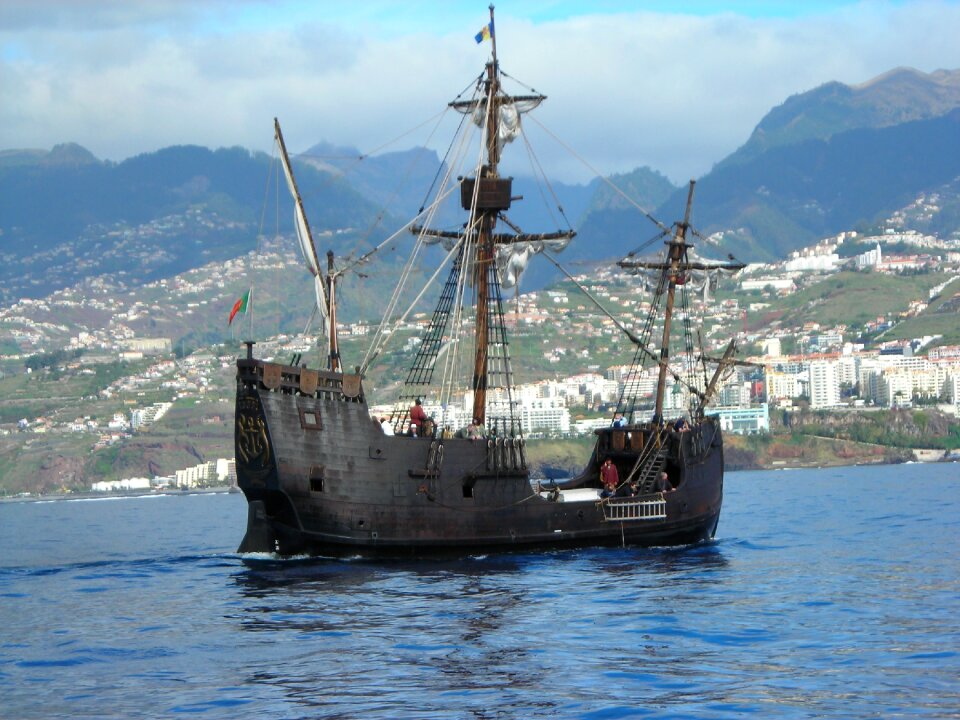 Sailing vessel funchal madeira
