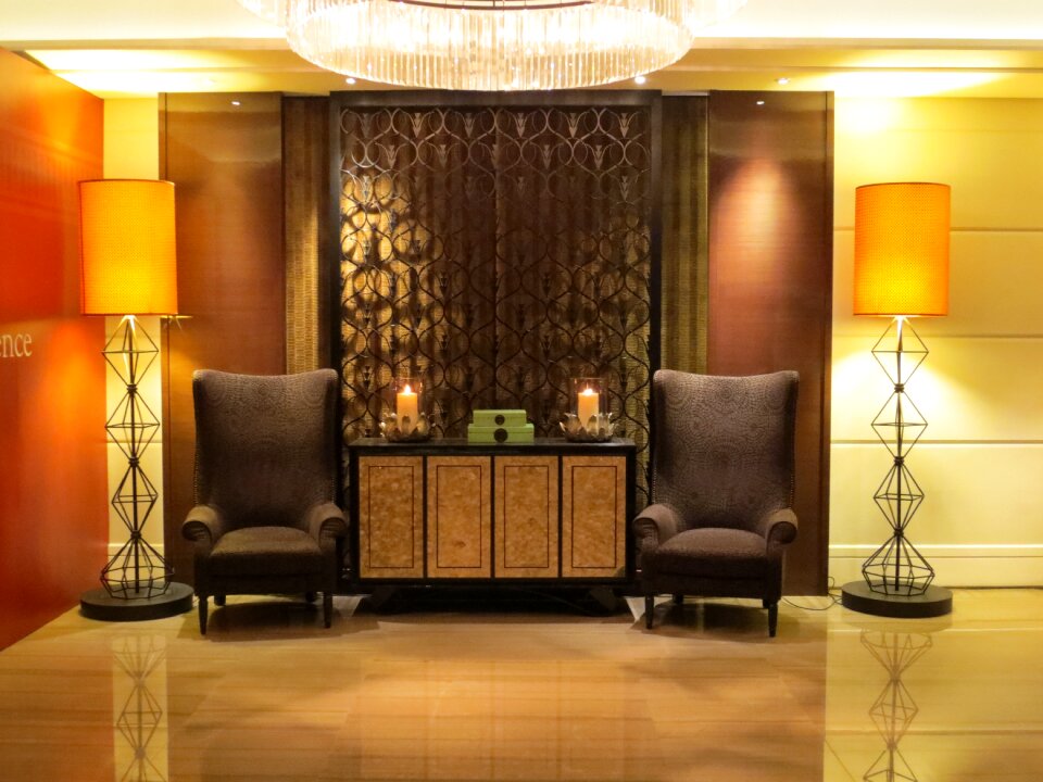 Brown design brown interior brown hotel