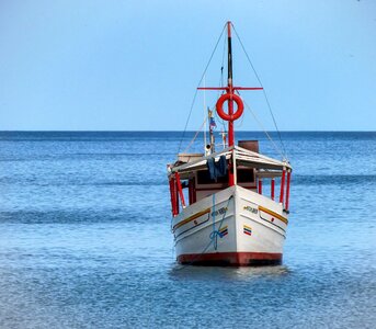 Ocean water sky photo