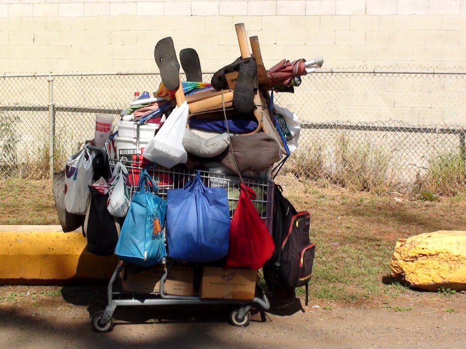 Poverty possessions street