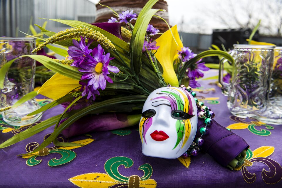 Colorful celebration decoration