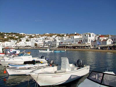 Cyclades greek island white