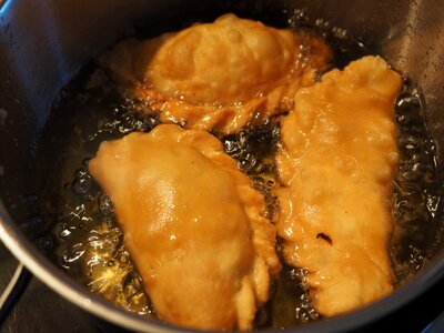 Pot deep fry food
