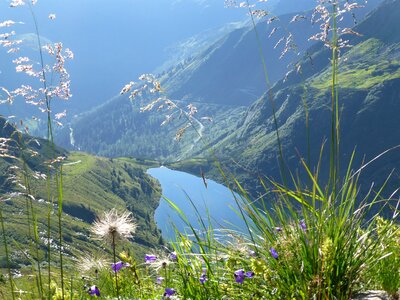 Mountains hike landscape photo