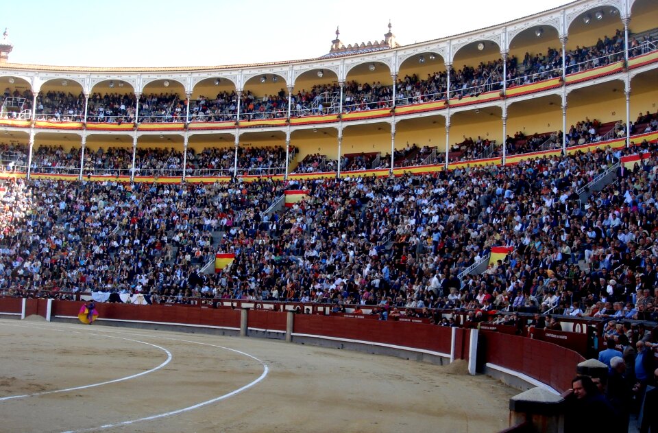 Bullfighting entertainment traditional photo