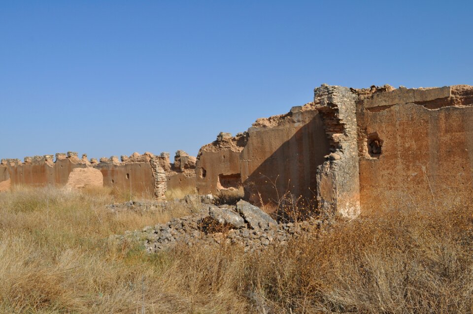 Ruin remains architecture
