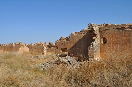 Ruin remains architecture