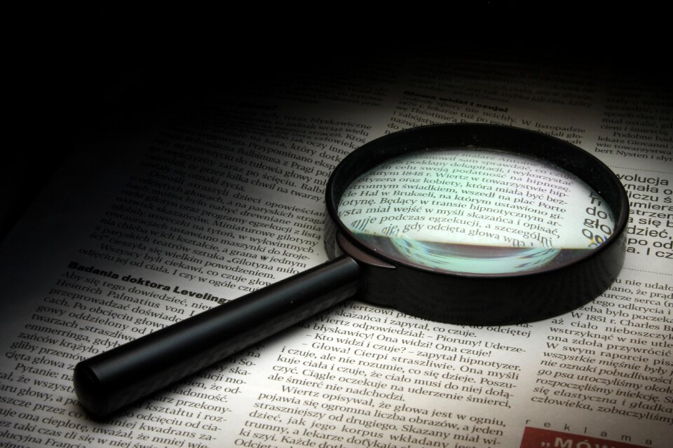 Glass optics observation