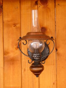 Oil lantern light photo