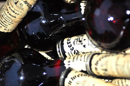 Middle ages market bottles