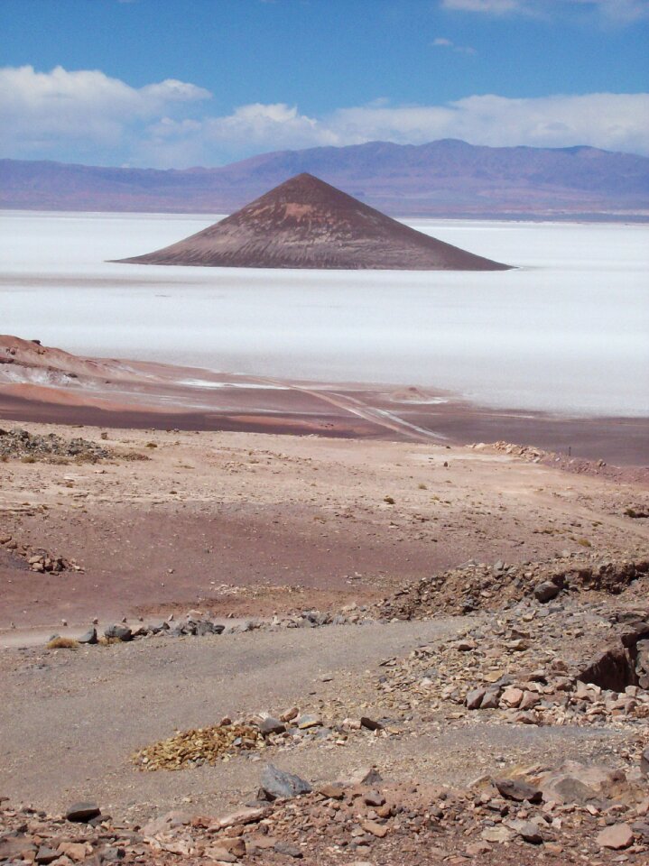 Andes mountain landscape