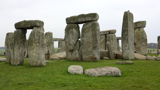 Stonehenge stone circle england photo