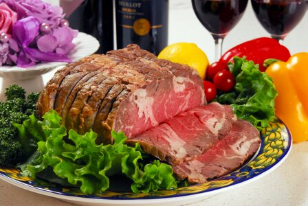 Chunk lump roast beef