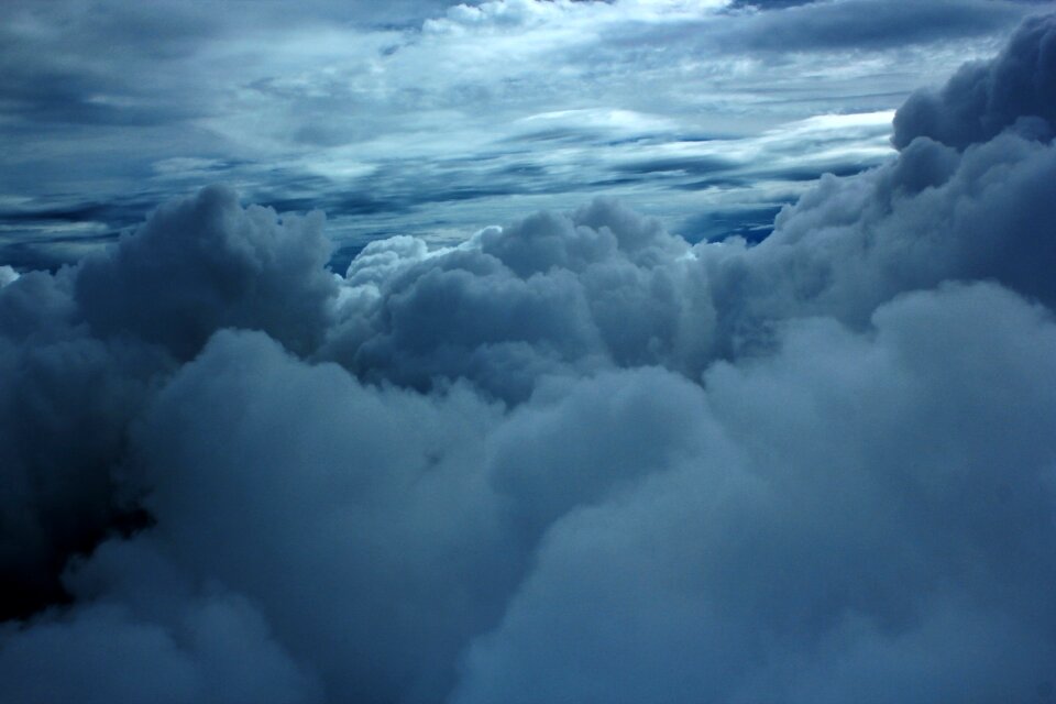 Black white sky nature sky