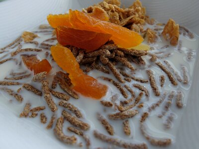 Dried fruits mango milk