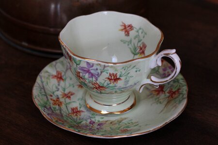 Tea teacups beverage photo