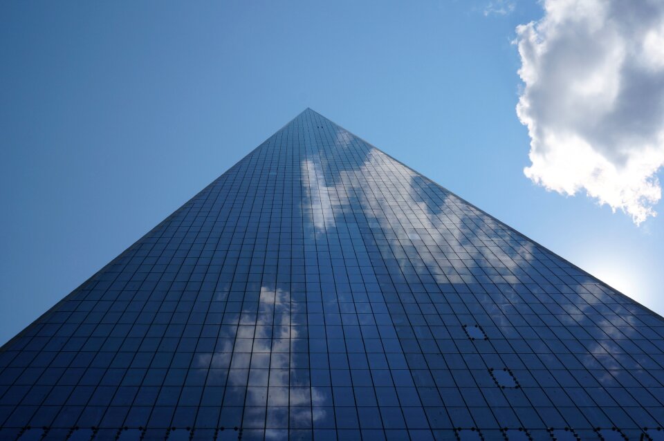 City skyscrapers building photo