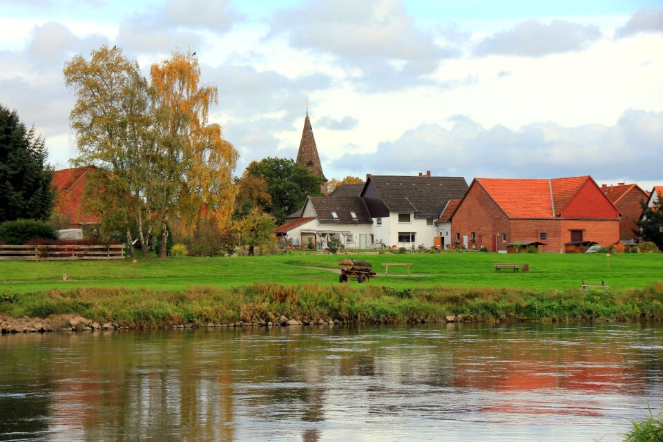 Water watercourse weser