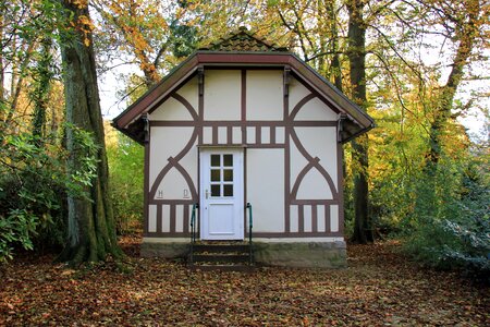 Fachwerkhaus toilet door