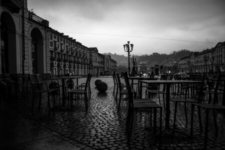 Vittorino veneto black and white photo