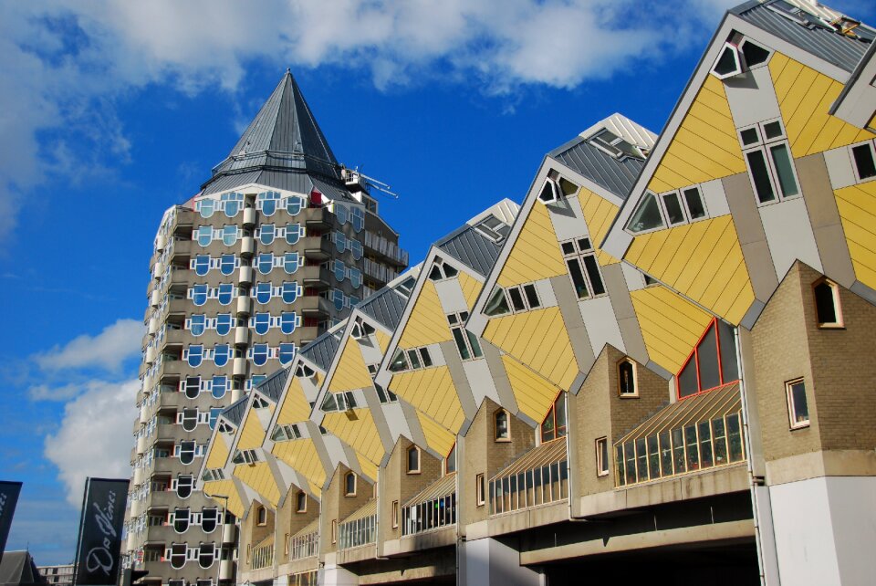 Rotterdam cube house architecture