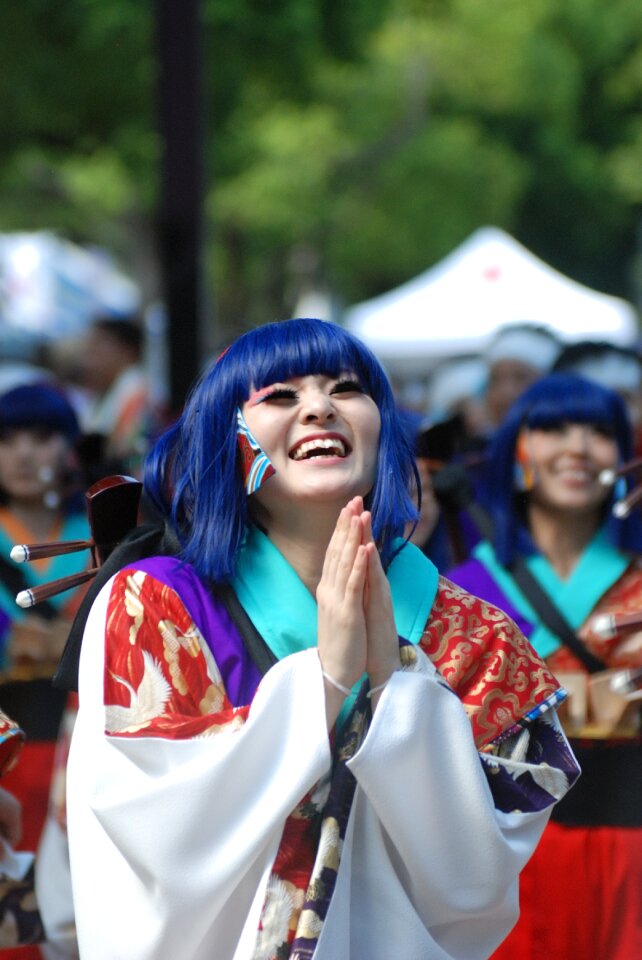Happy yosakoi japanese