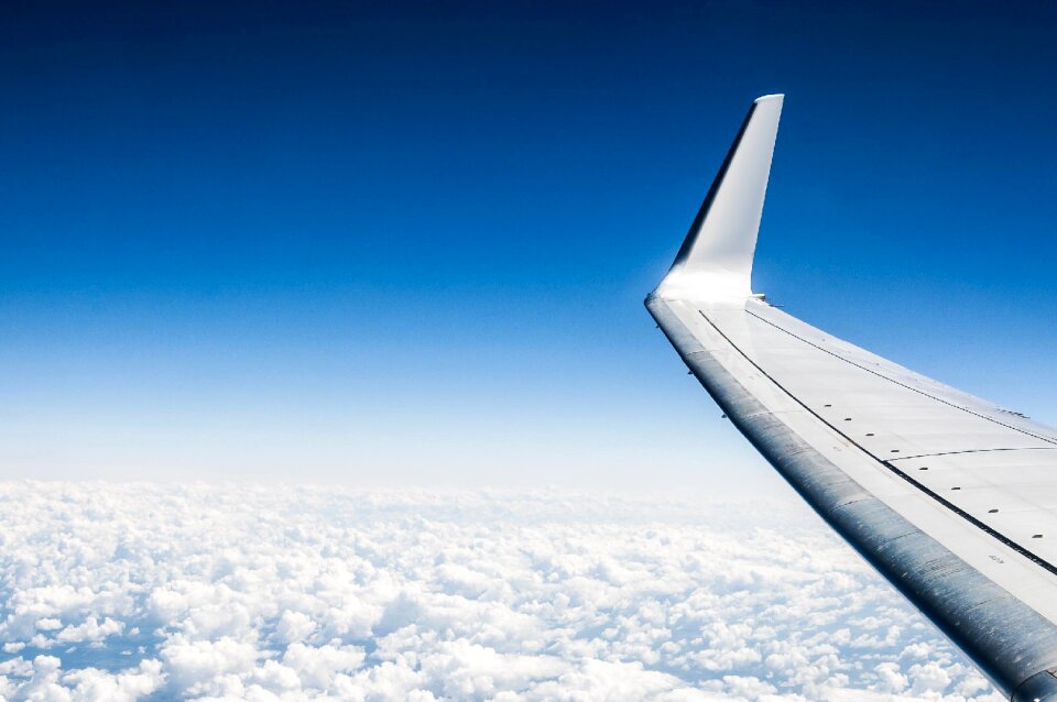 Clouds sky the height of the