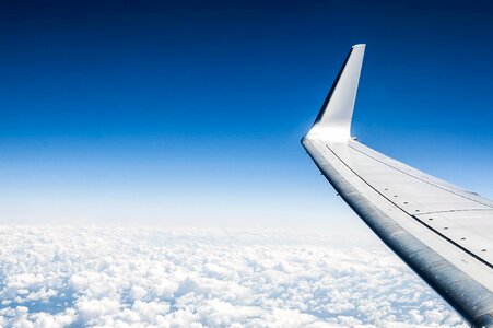 Clouds sky the height of the