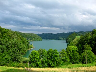 Landscape waters lake wohlen photo