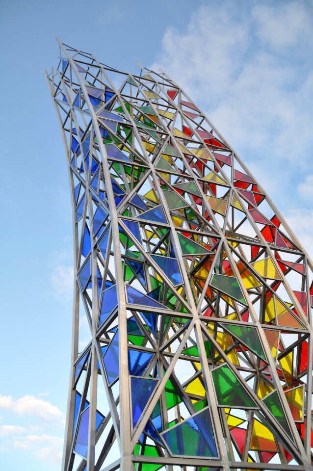 Reykjavik tower sculpture