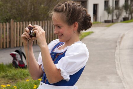 Plait woven costume