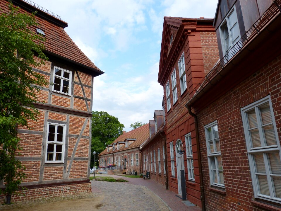 Brick gothic brick houses