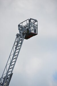Fire escape head of rescue cart photo