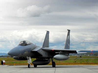 Air force f-15 fighter photo