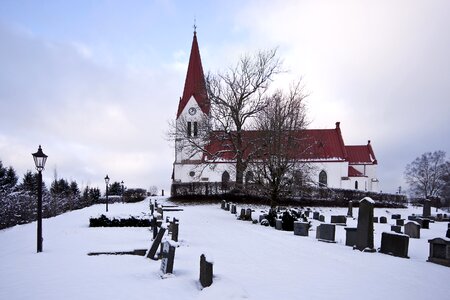 Spire cemetery graves