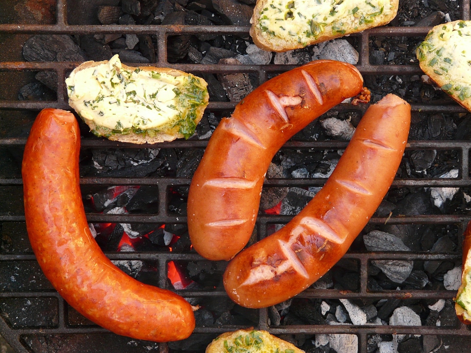 Herb butter barbecue grill