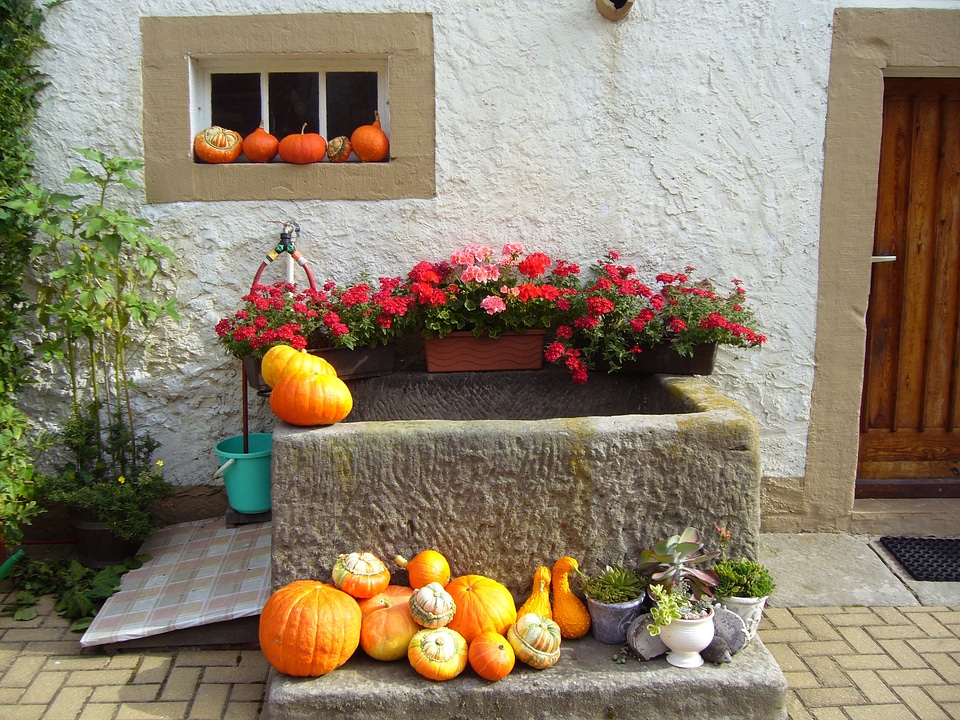 Farmhouse autumn halloween