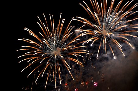 Flame firecracker festival