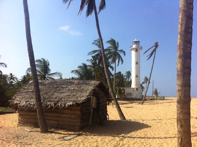 Lighthouse beach sand